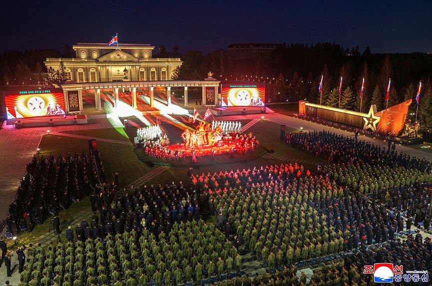 Церемония открытия Мемориального комплекса и Музея боевых подвигов героев зарубежной военной операции. Фото: ЦТАК