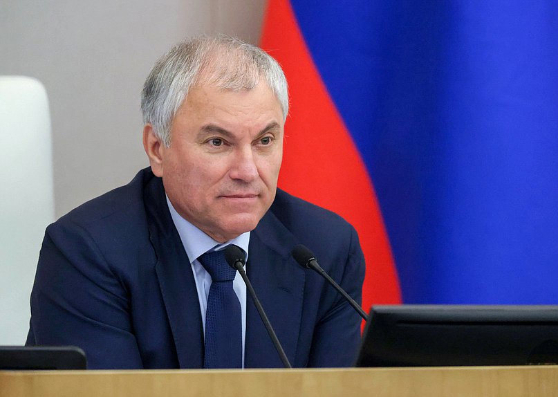 Председатель Государственной Думы Вячеслав Володин