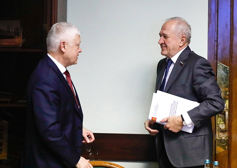 Заседание Комиссии Совета законодателей по вопросам законодательного обеспечения национальной безопасности и противодействию коррупции