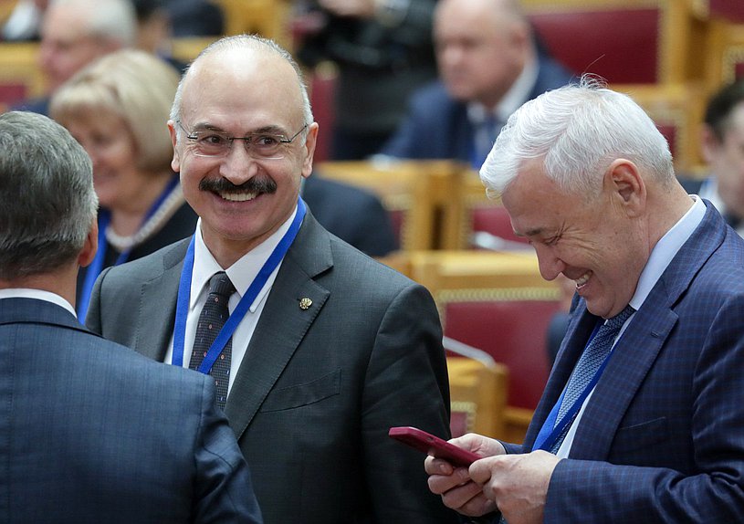 Председатель Комитета по науке и высшему образованию Сергей Кабышев и Председатель Комитета по финансовому рынку Анатолий Аксаков