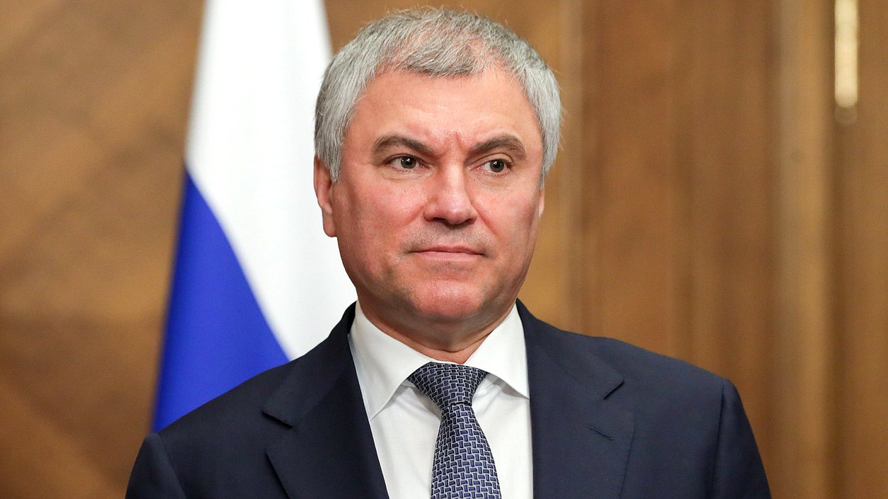 Chairman of the State Duma Viacheslav Volodin