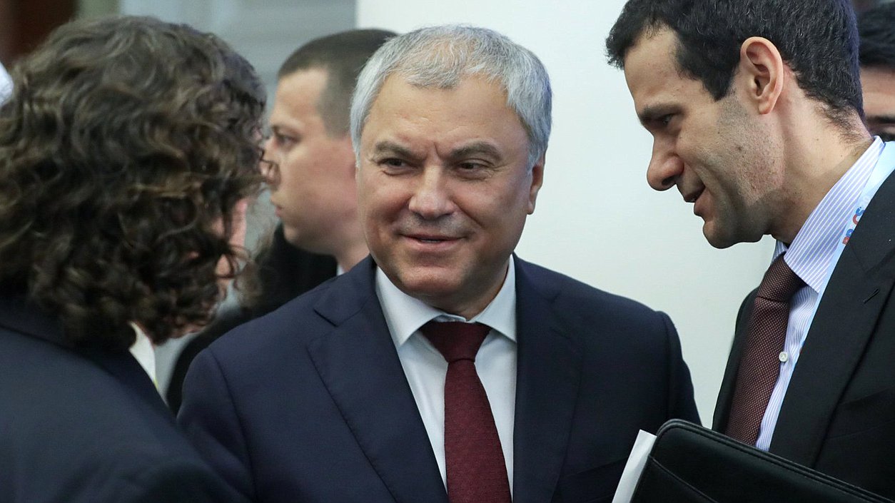 Jefe de la Duma Estatal Vyacheslav Volodin