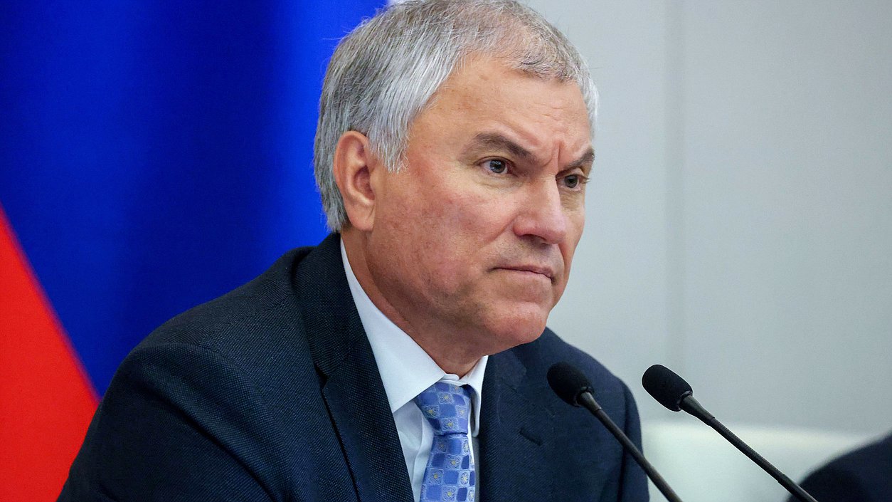 Председатель Государственной Думы Вячеслав Володин