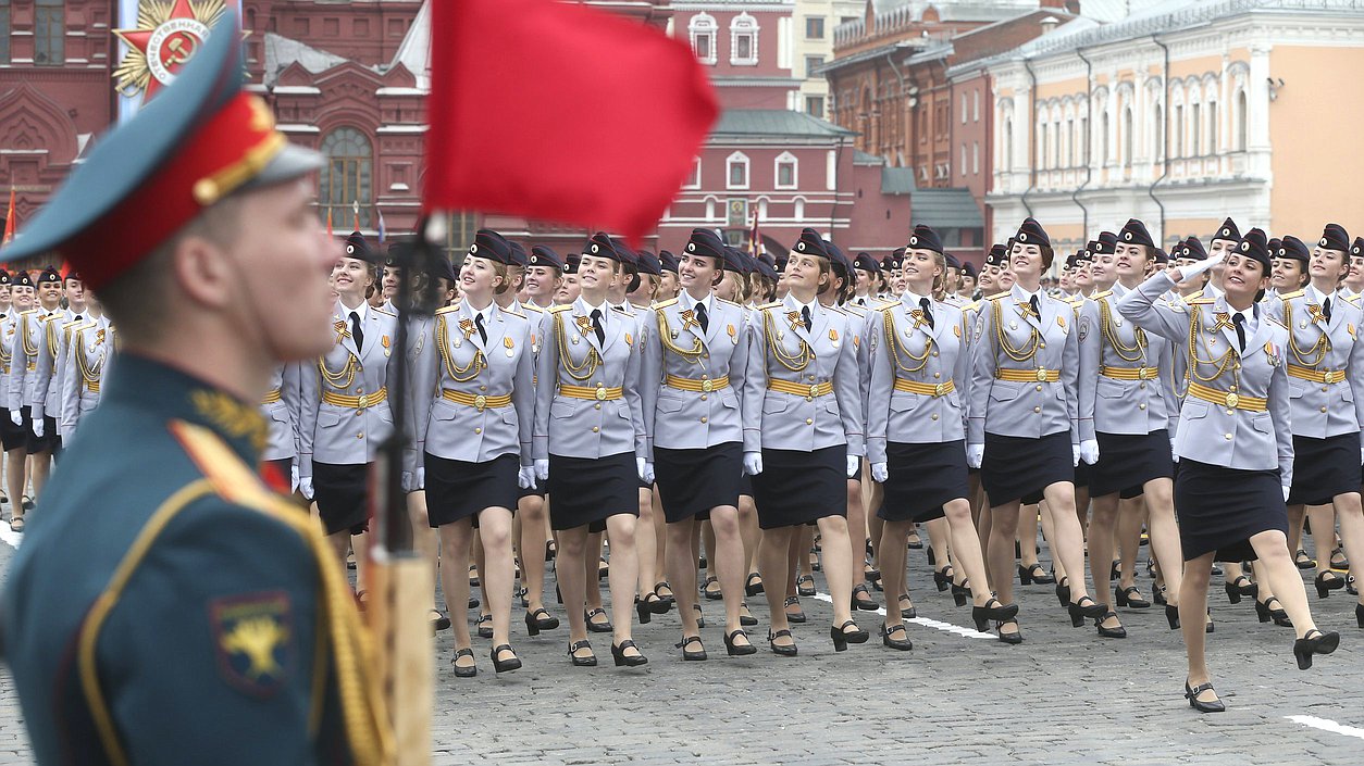 Парад в честь 74-й годовщины Победы в Великой Отечественной войне