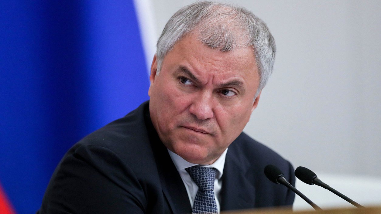 Jefe de la Duma Estatal Vyacheslav Volodin