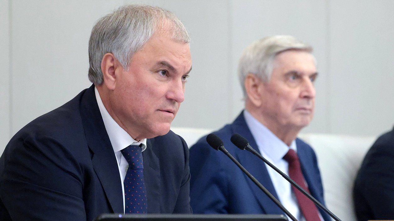 Председатель Государственной Думы Вячеслав Володин