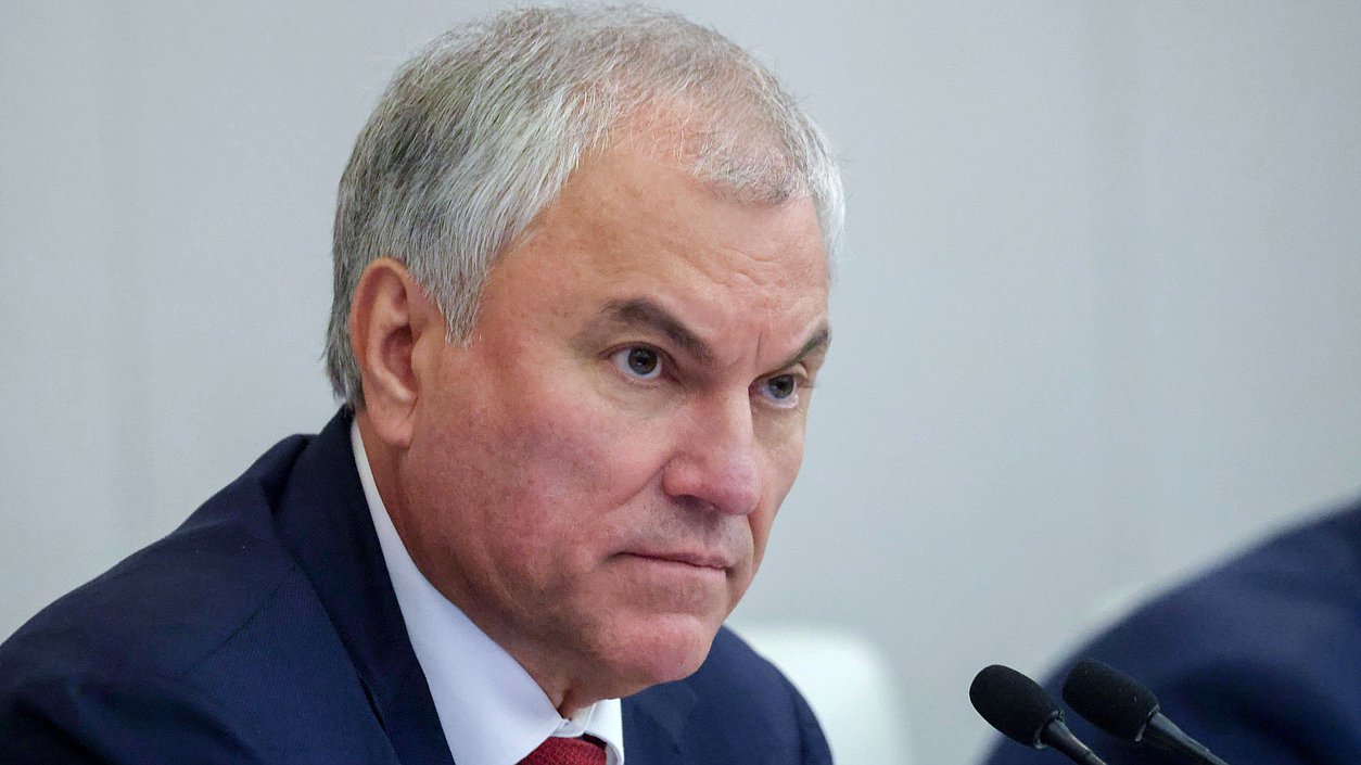 Председатель Государственной Думы Вячеслав Володин