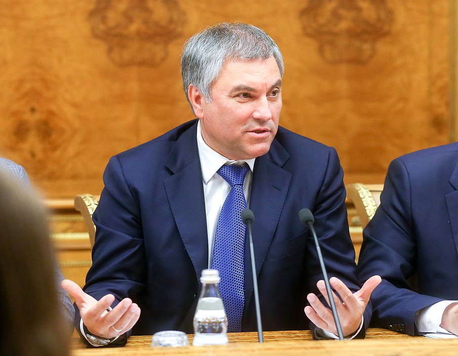 Chairman of the State Duma Viacheslav Volodin