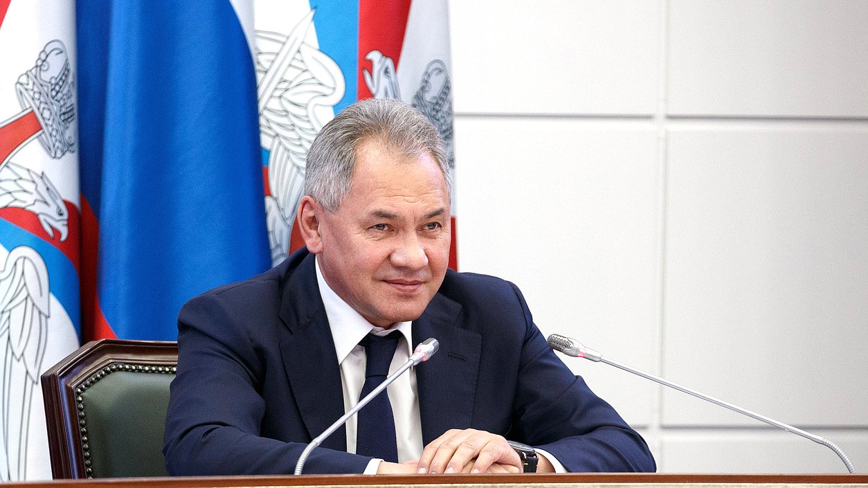 Министр обороны РФ Сергей Шойгу