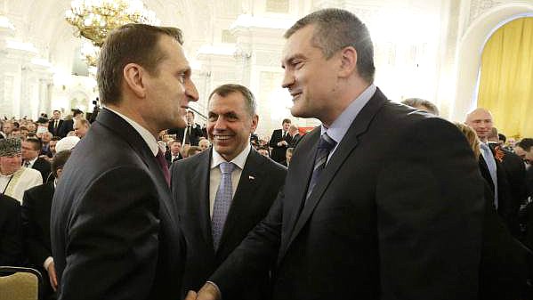 18 марта В.Путин выступил в Кремле перед депутатами Федерального Собрания в связи с обращением Республики Крым и города Севастополя о приёме в состав Российской Федерации