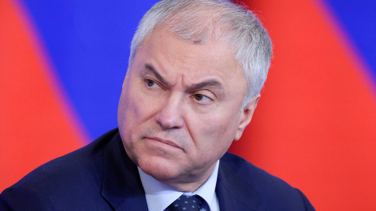 Chairman of the State Duma Vyacheslav Volodin