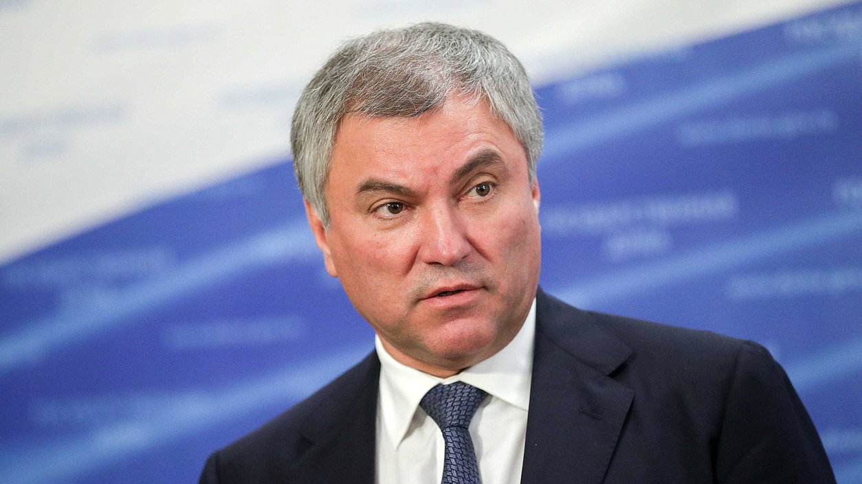 Chairman of the State Duma Viacheslav Volodin