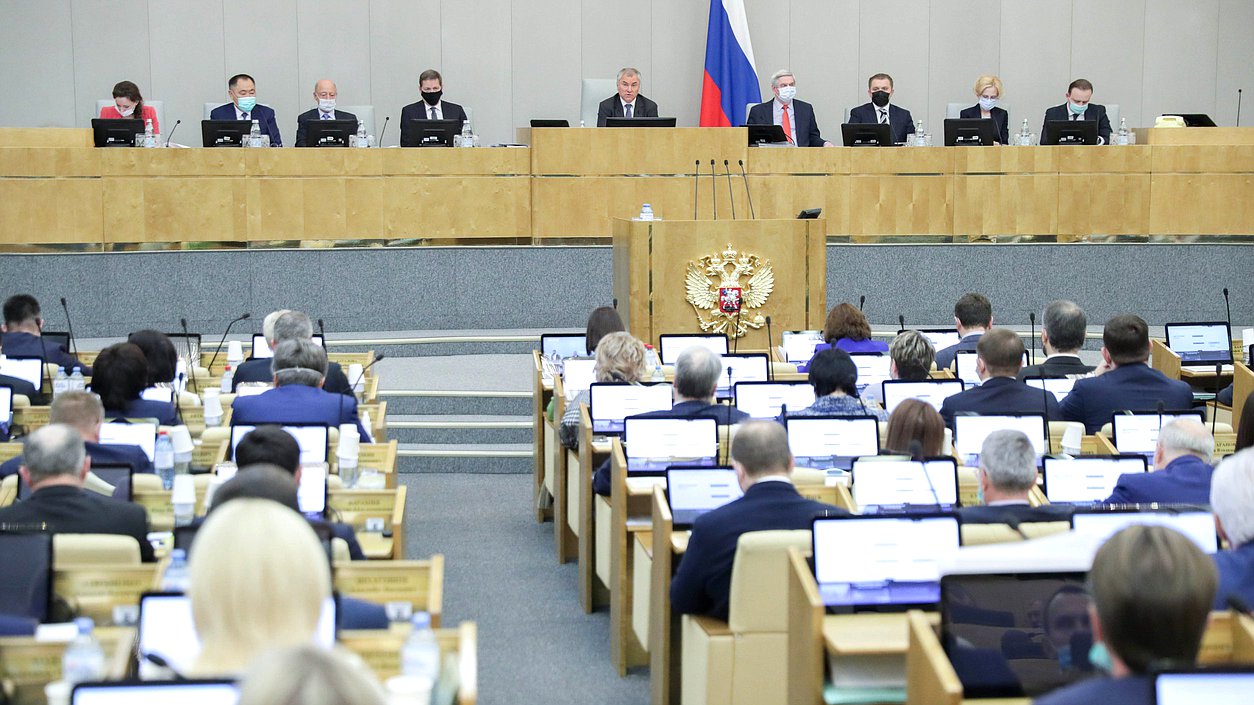 Пленарное заседание нейтральное Володин