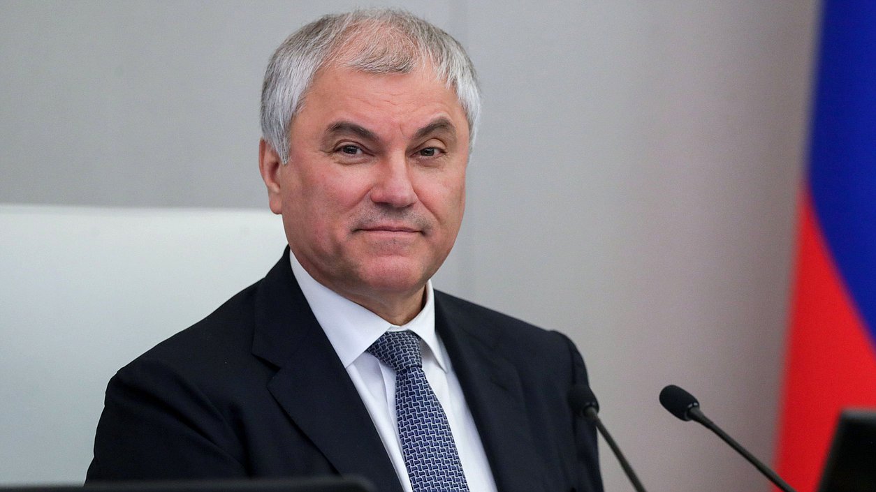 Председатель Государственной Думы Вячеслав Володин