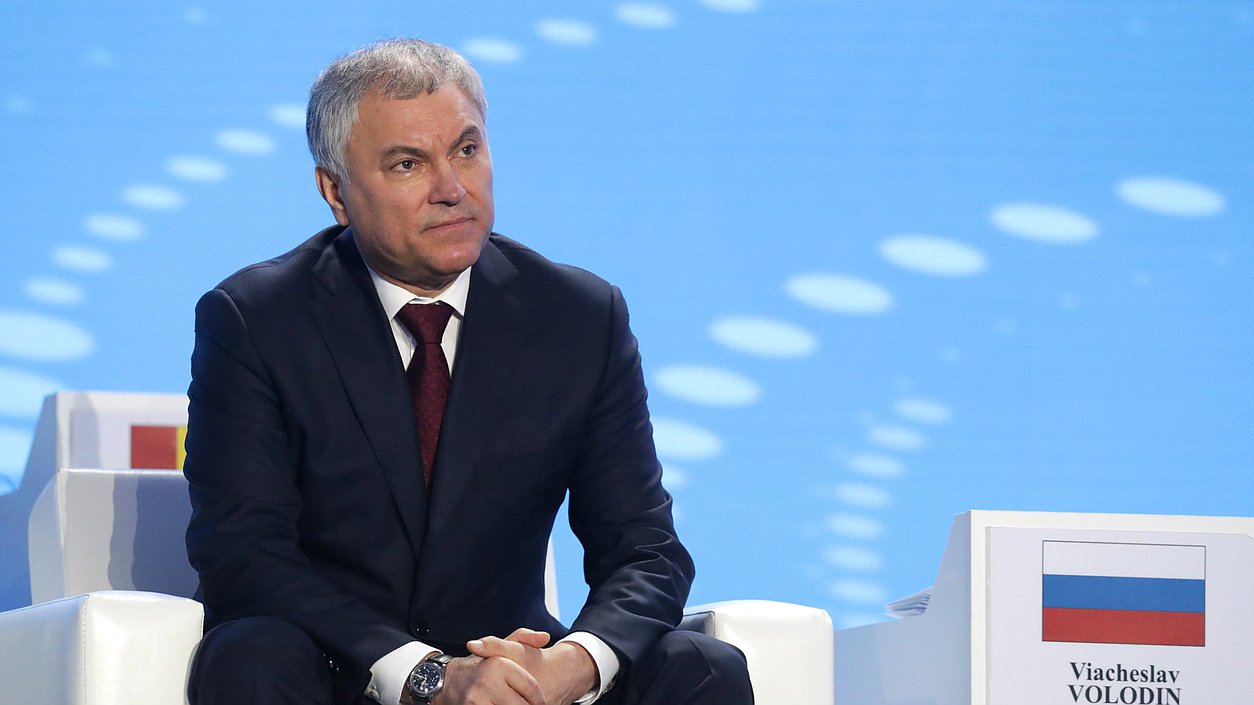 Chairman of the State Duma Vyacheslav Volodin