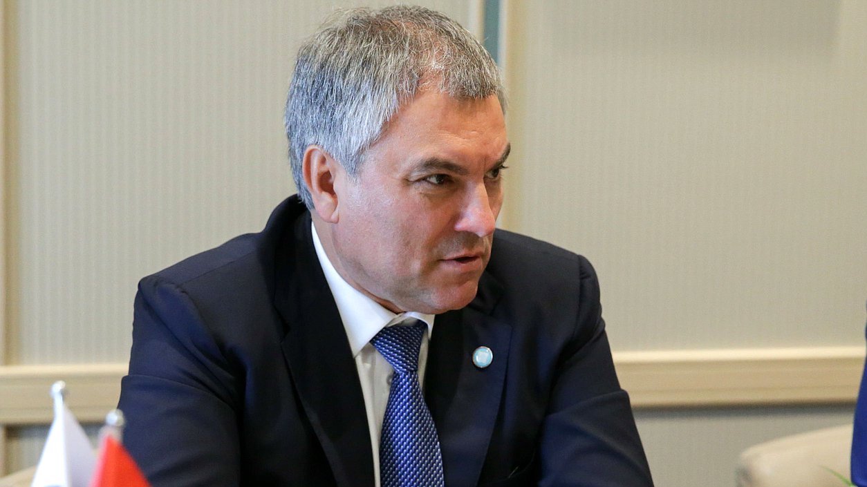 Chairman of the State Duma Viacheslav Volodin