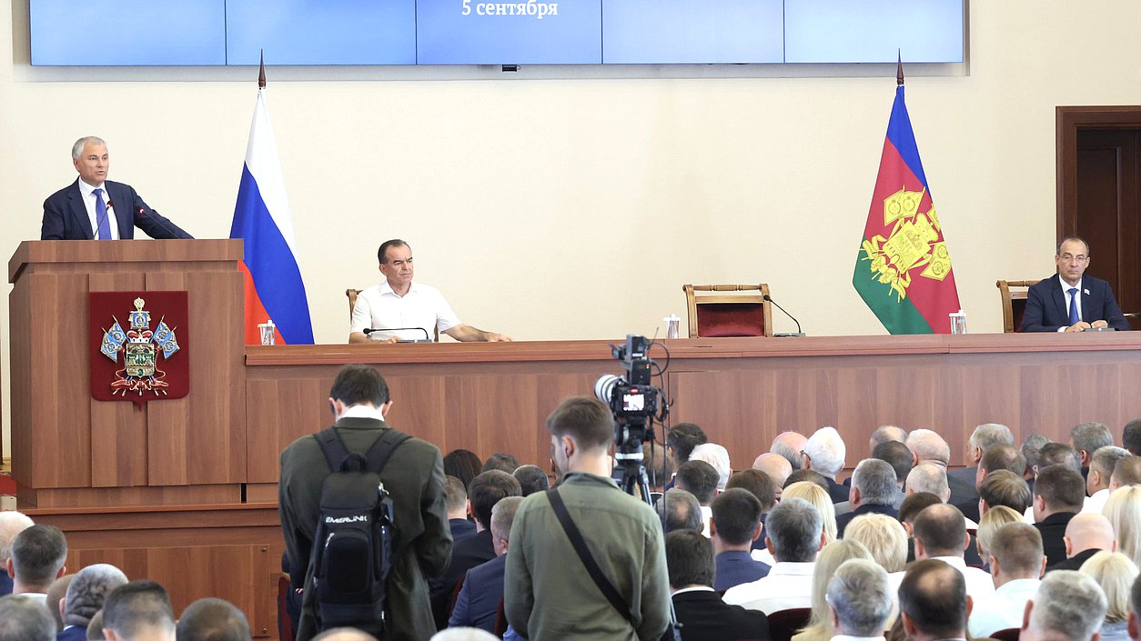 Председатель Государственной Думы Вячеслав Володин