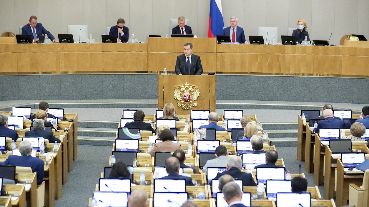 Speaker of the National Assembly of the Republic of Serbia Ivica Dacic