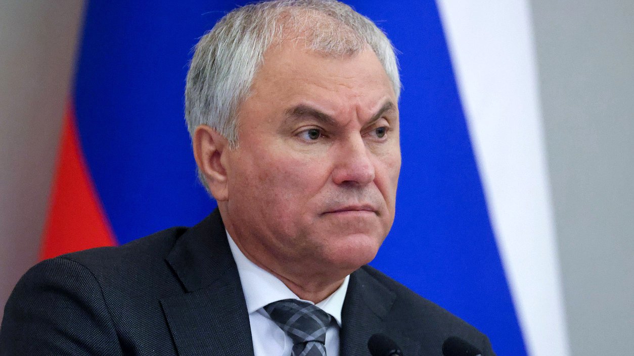 Председатель Государственной Думы Вячеслав Володин