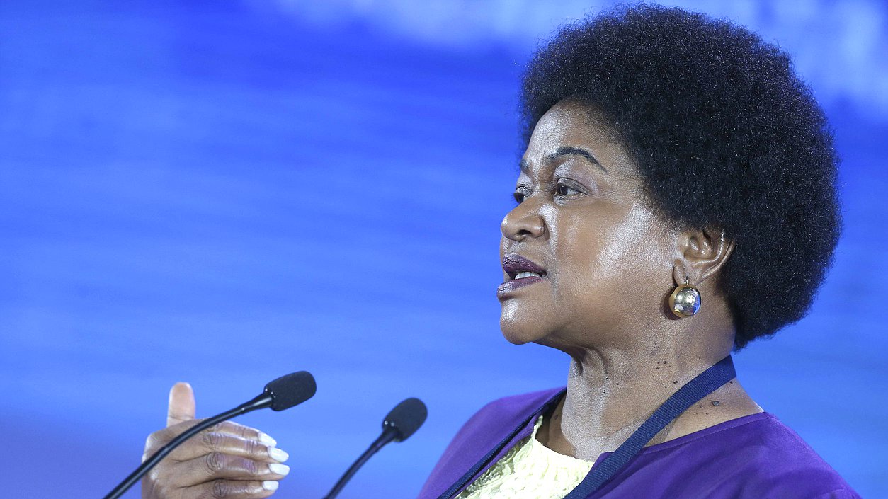 Speaker of the National Assembly of South Africa Baleka Mbete