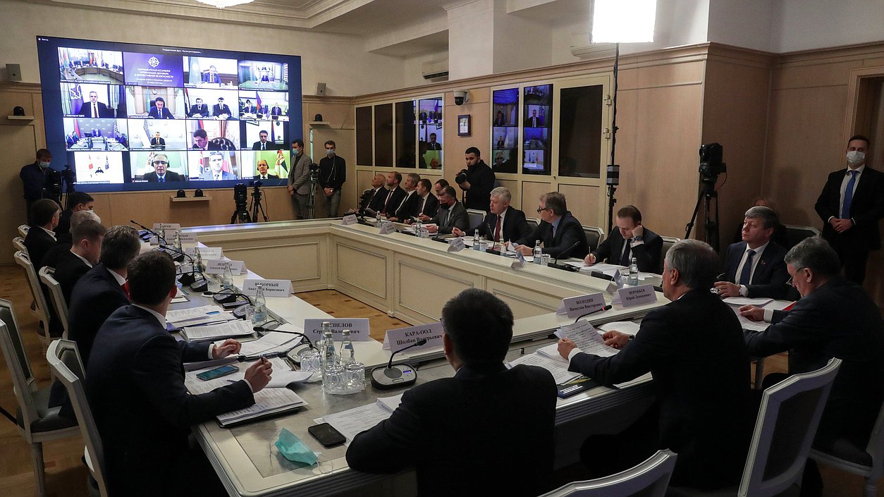 CSTO PA plenary meeting via videoconference