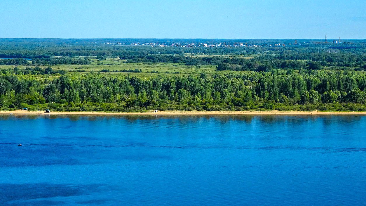 Волга река
