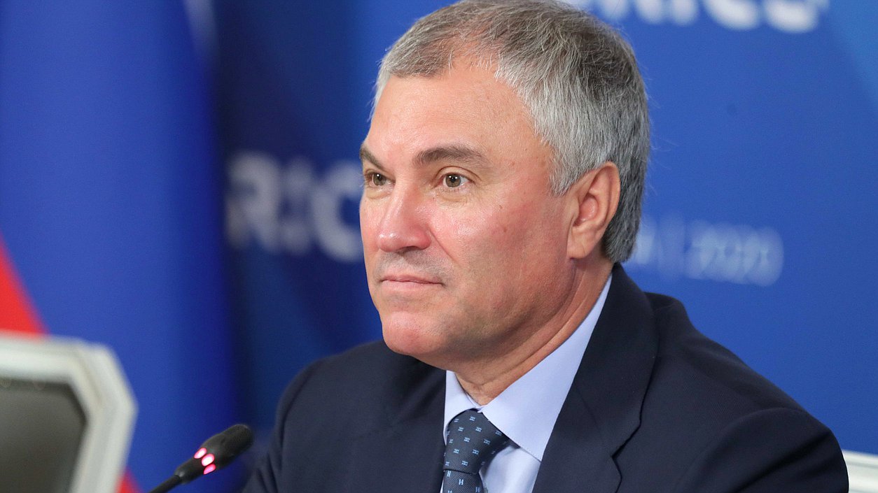 Chairman of the State Duma Viacheslav Volodin