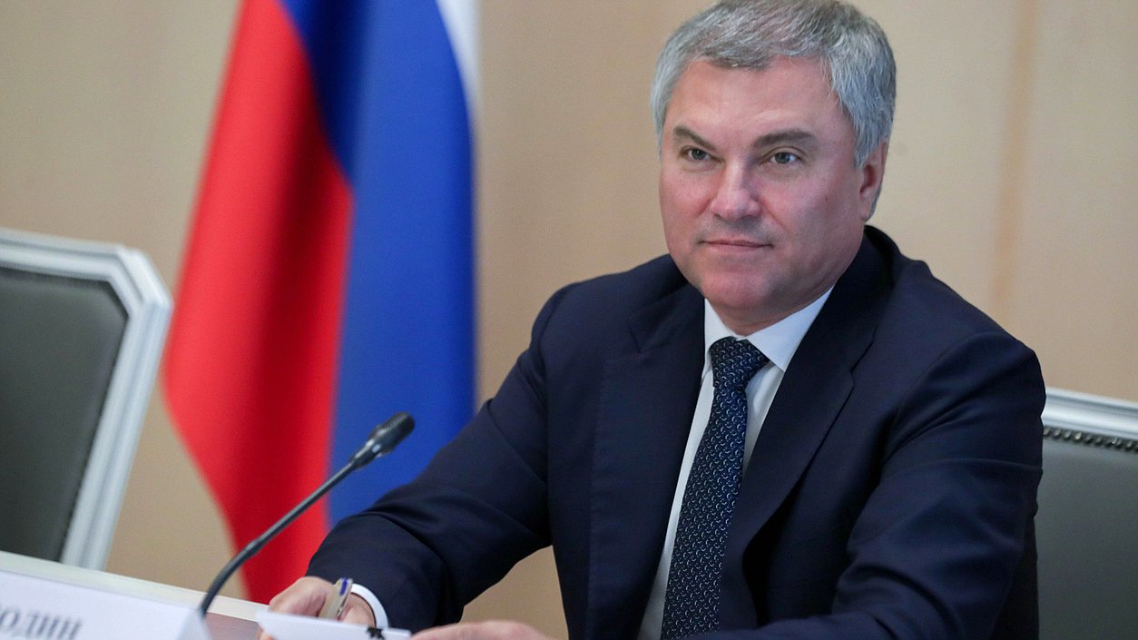 Председатель Государственной Думы Вячеслав Володин