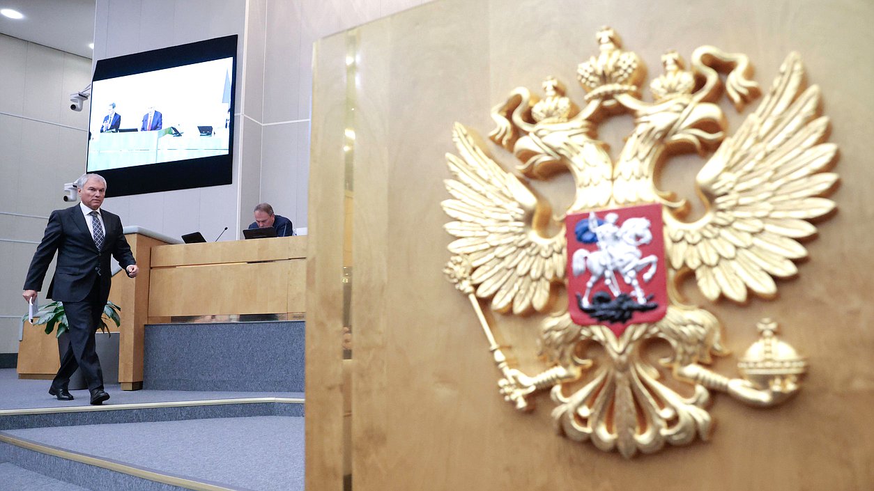 Председатель Государственной Думы Вячеслав Володин
