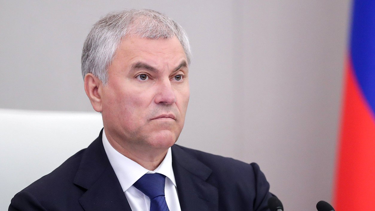 Jefe de la Duma Estatal Vyacheslav Volodin