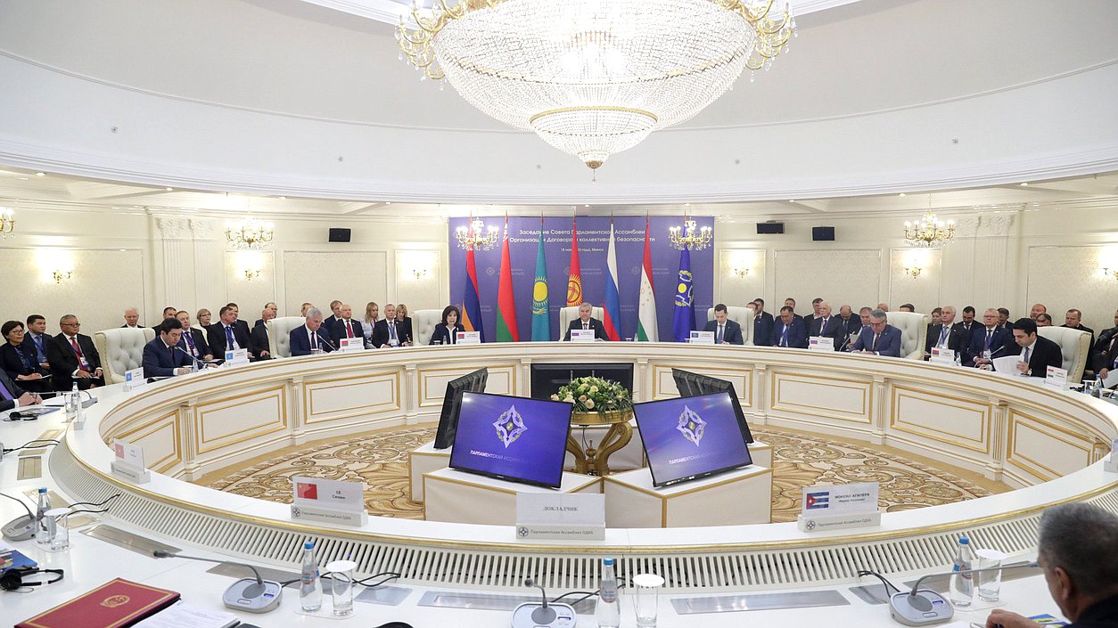 Meeting of the CSTO PA Council in Minsk