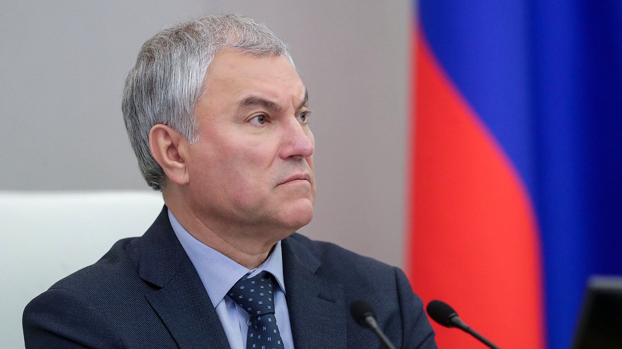 Jefe de la Duma Estatal Vyacheslav Volodin