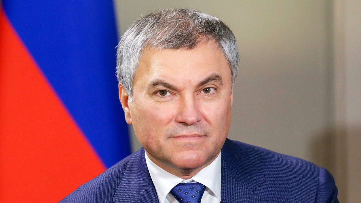 Chairman of the State Duma Viacheslav Volodin