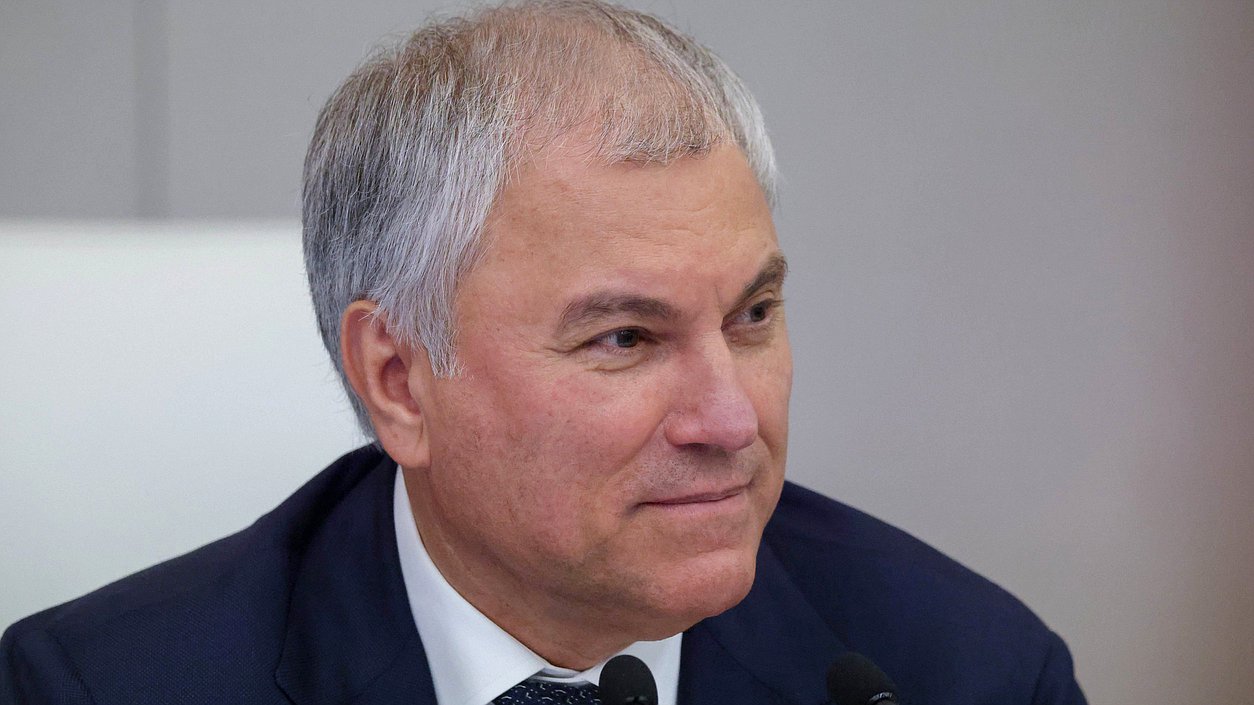 Председатель Государственной Думы Вячеслав Володин