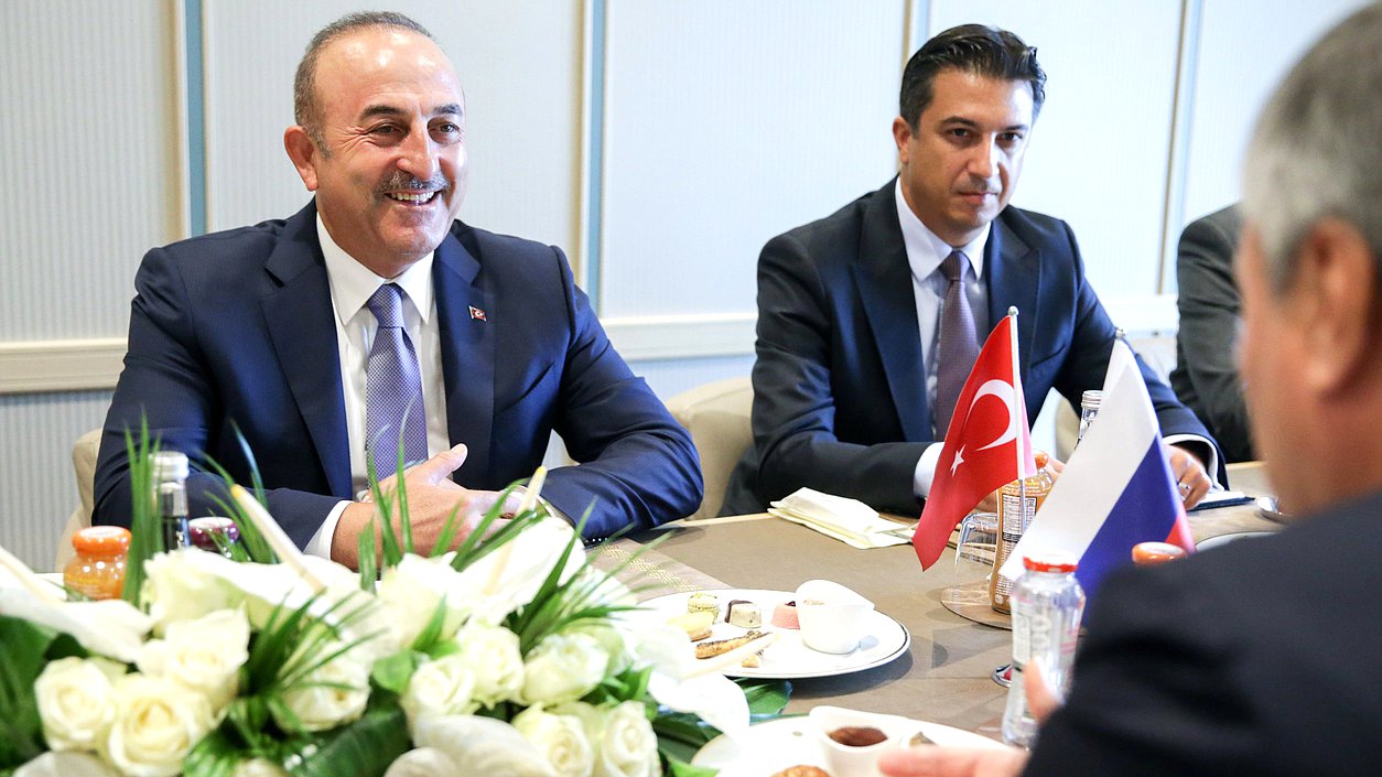 Minister of Foreign Affairs of Turkey Mevlüt Çavuşoğlu