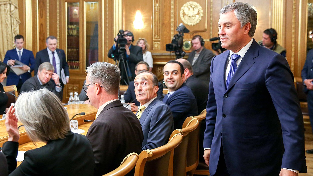 Chairman of the State Duma Viacheslav Volodin