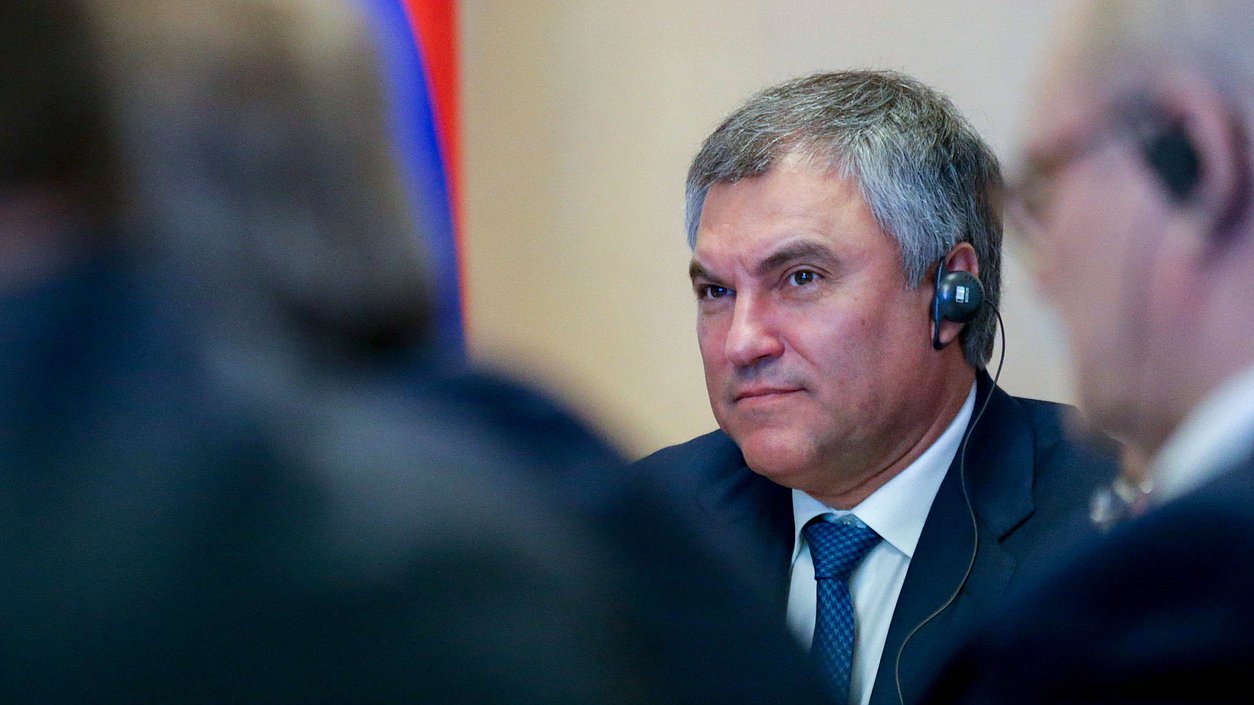 Chairman of the State Duma Viacheslav Volodin