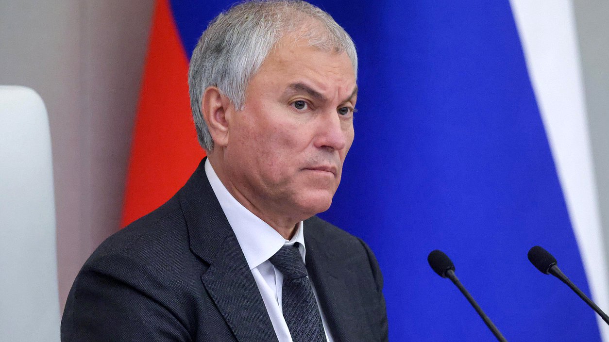 Председатель Государственной Думы Вячеслав Володин