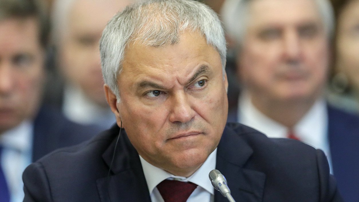 Jefe de la Duma Estatal Vyacheslav Volodin