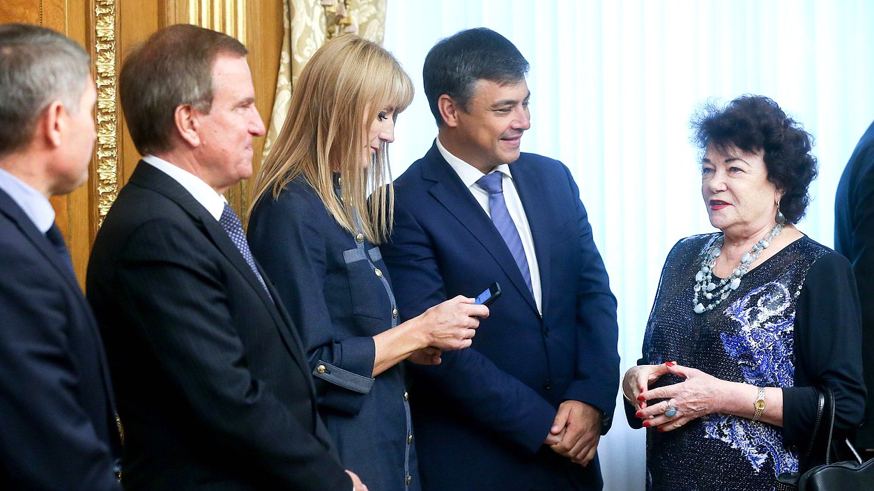 Meeting of Chairman of the State Duma Viacheslav Volodin and Speaker of the Chamber of Deputies of the Parliament of the Czech Republic Radek Vondráček