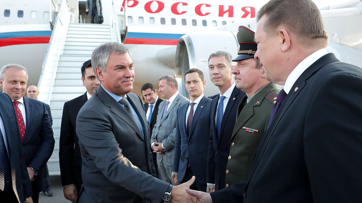 Chairman of the State Duma Viacheslav Volodin