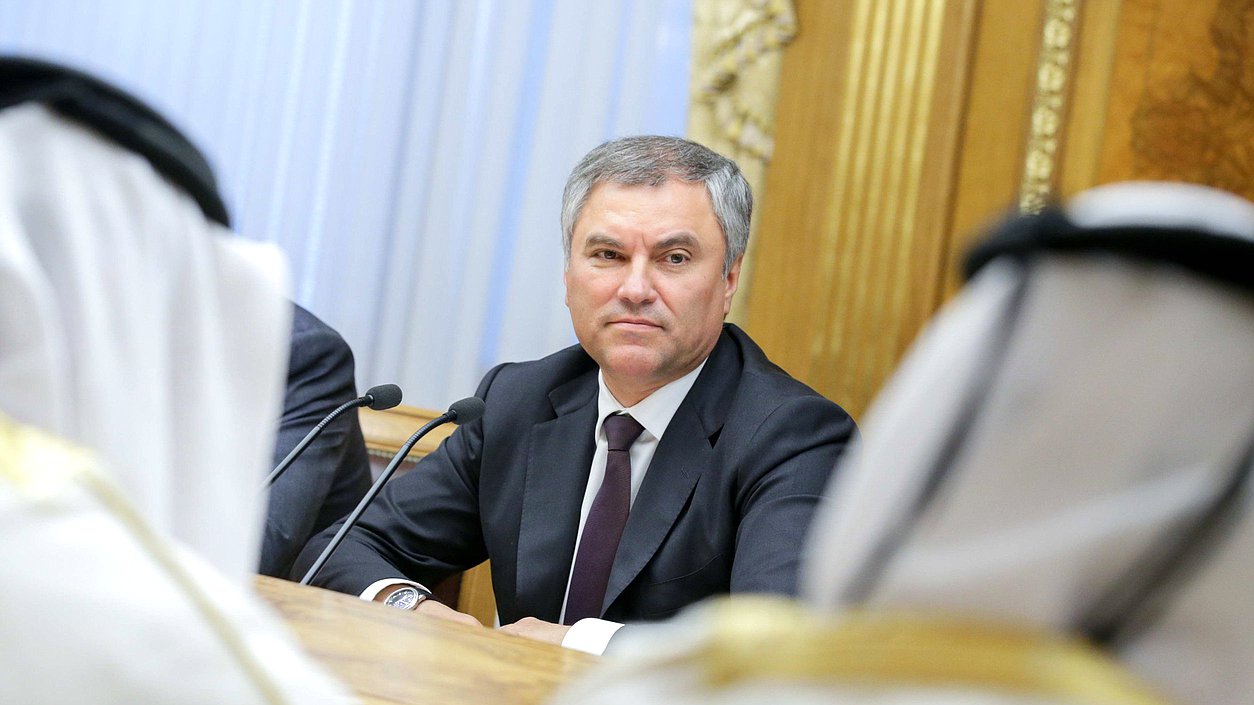 Chairman of the State Duma Viacheslav Volodin