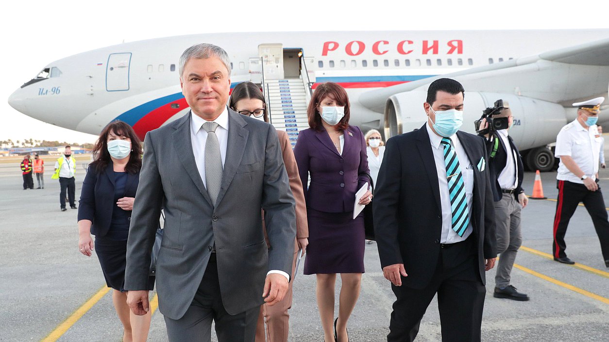 Chairman of the State Duma Vyacheslav Volodin