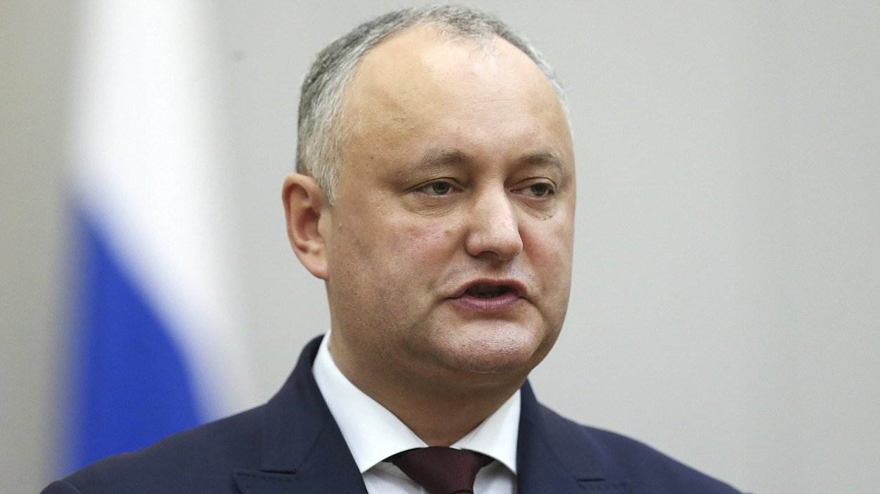 President of the Republic of Moldova Igor Dodon