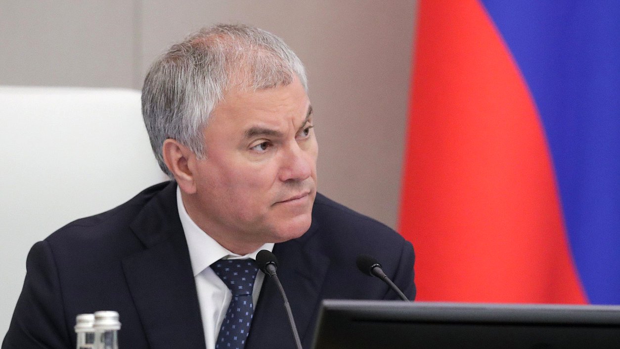 Председатель Государственной Думы Вячеслав Володин