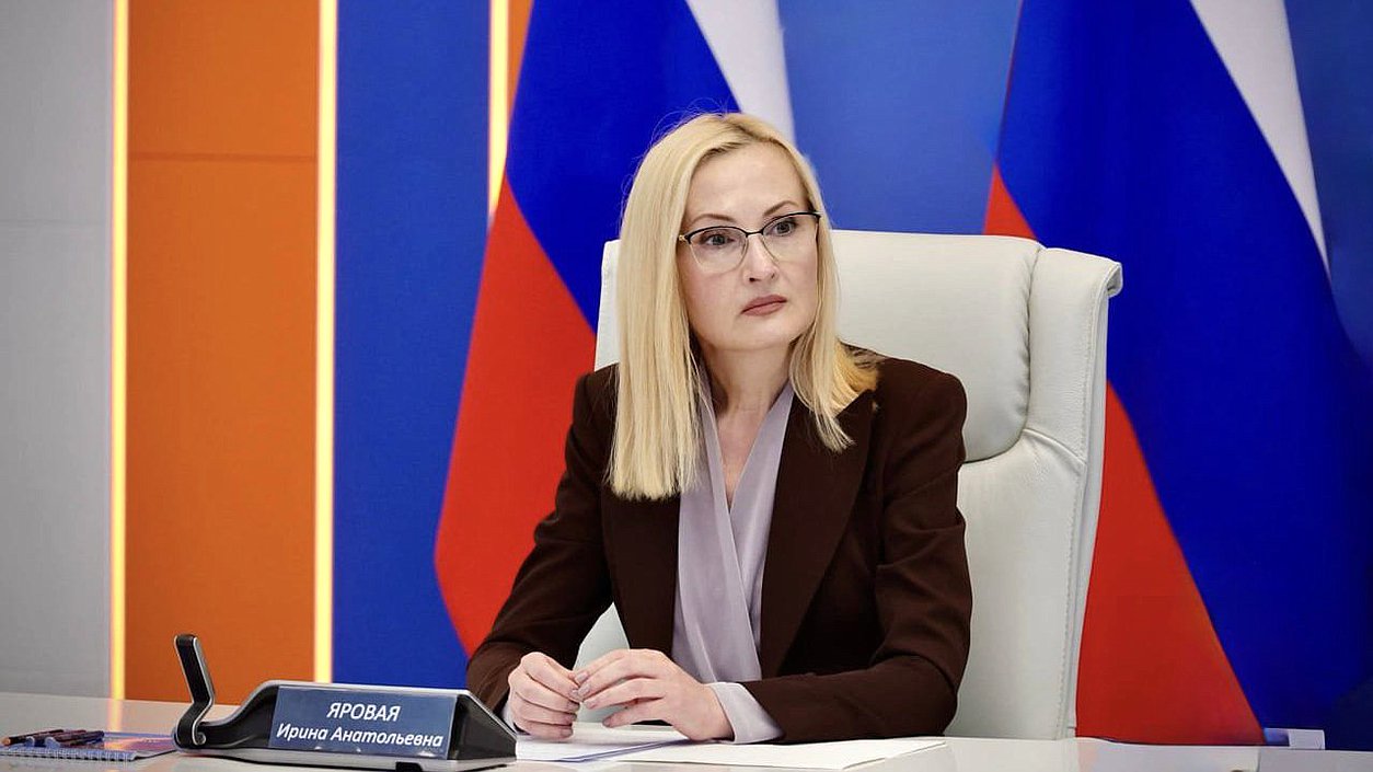 Первый заместитель Председателя Государственной Думы Ирина Яровая