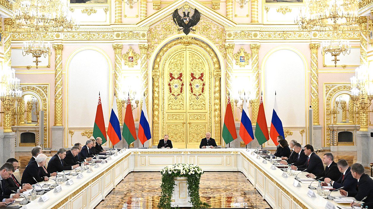 Заседание Высшего Государственного Совета Союзного государства. Фото: Kremlin.ru