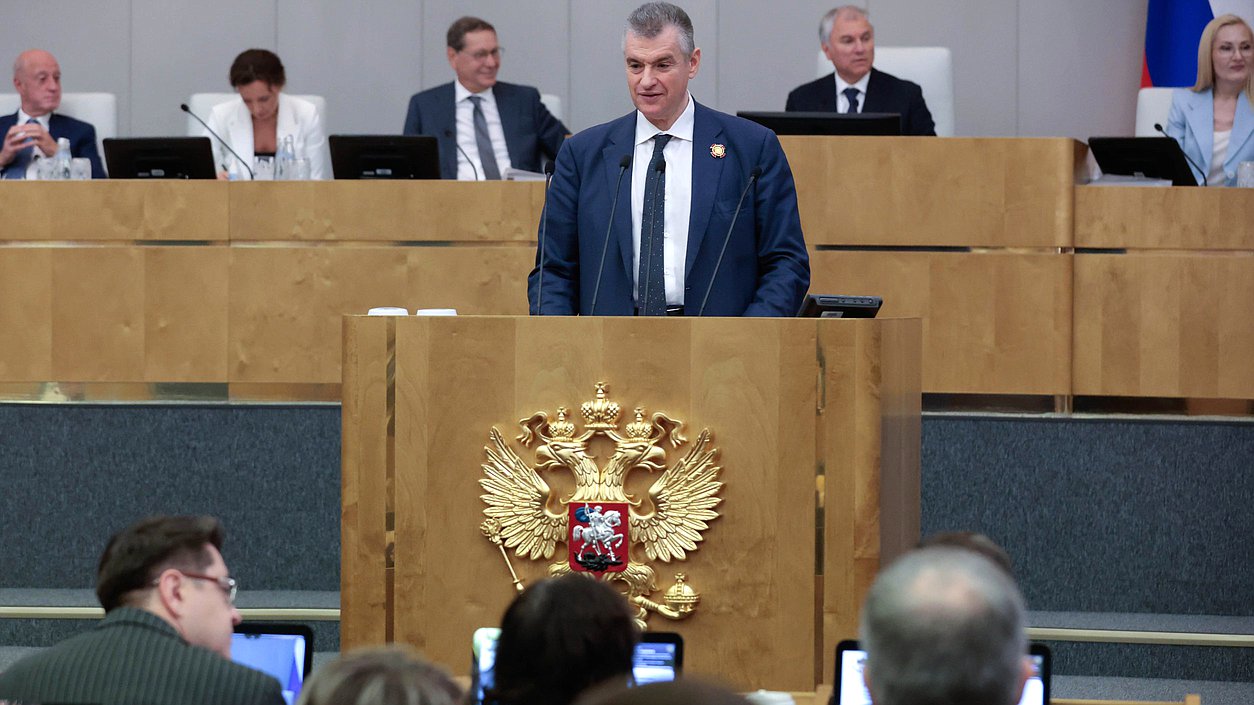 Председатель Комитета по международным делам Леонид Слуцкий