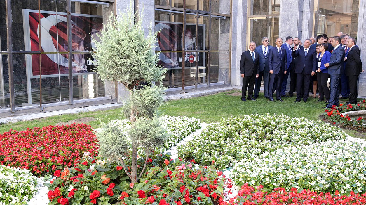 Visit to the building of the Grand National Assembly of Turkey