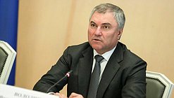 Председатель Государственной Думы Вячеслав Володин